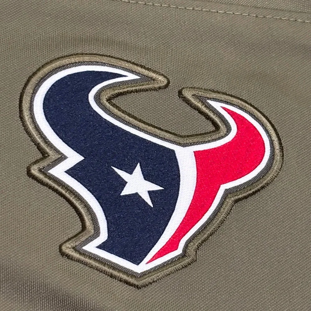 Nike Houston Texans JJ Watt 99 Salute to Service Jersey Mens XL‎ Olive Green NFL